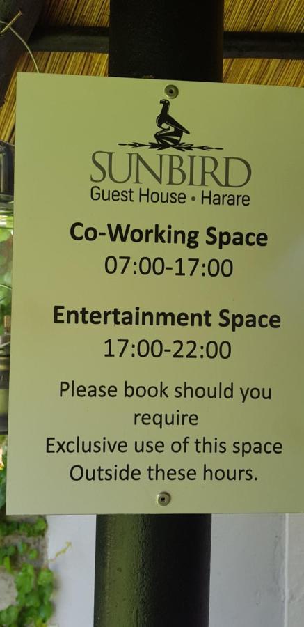 Sunbird Guest House Harare Exteriör bild
